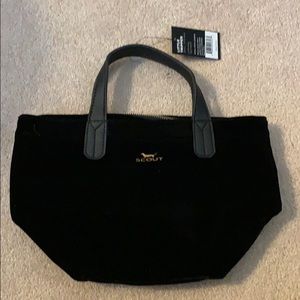 SALE NEW Scout Little Tripper Black Velvet BagTote